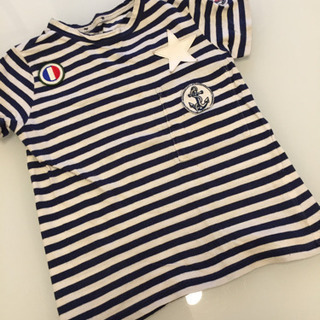 SALE‼️モンクレール MONCLER ボーダーマリン シャツ...