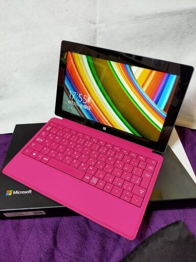 Microsoft surface2　windowsタブレット　別売純正キーボード付！