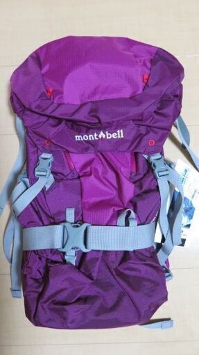 【新品・未使用】登山用バッグ montbell チャチャバッグ30L 女性用