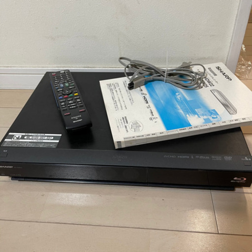 シャープ　SHARP　BD-HD43S　レグザDVDプレイヤー