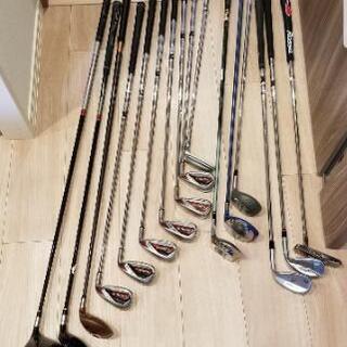 16セットゴルフクラブ&キャディーバック(２個)