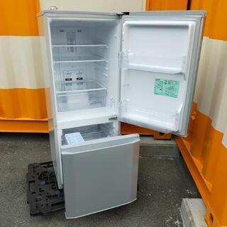 ■決定済■美品■2019年製■三菱 146L冷蔵庫（146L・右開き）シャイニーシルバー MR-P15D-S