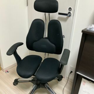 【ネット決済】オフィスチェア　HARA Chair ヘラン ブラック