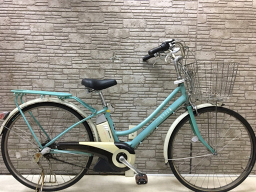 新生活応援SALE 東京23区配達無料　ブリヂストン☆アシスタスティラ　4Ah リチウム 電動自転車 中古☆26インチ☆