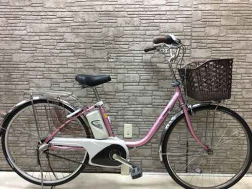 新生活応援SALE 東京23区配達無料　新基準　Panasonic パナソニック ビビTX 12Ah リチウム 電動自転車 中古自転車☆26インチ☆☆