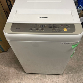 Panasonic 洗濯機6kg NA-F60B10 2017年製