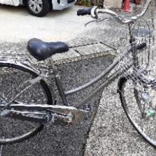 【ネット決済】26インチ自転車　自動点灯