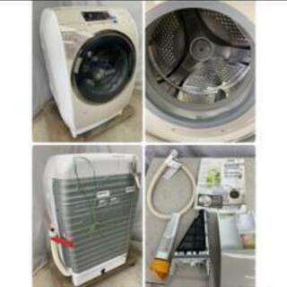 美品 日立ドラム式洗濯乾燥機9.0kg ヒートリサイクル BD-V5500R