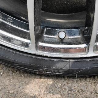 RAYS ホムラ2×7　20インチ　タイヤ245/40R20 溝たっぷりあり
