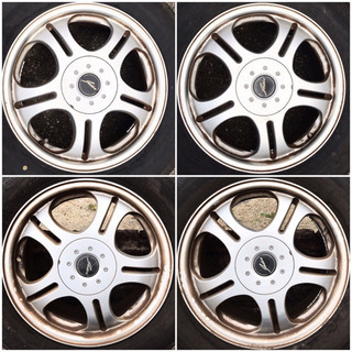 夏タイヤアルミホイール215/65R16×7J+48マルチ適応車種多いミニバン等