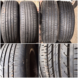 夏タイヤアルミホイール215/65R16×7J+48マルチ適応車種多いミニバン等