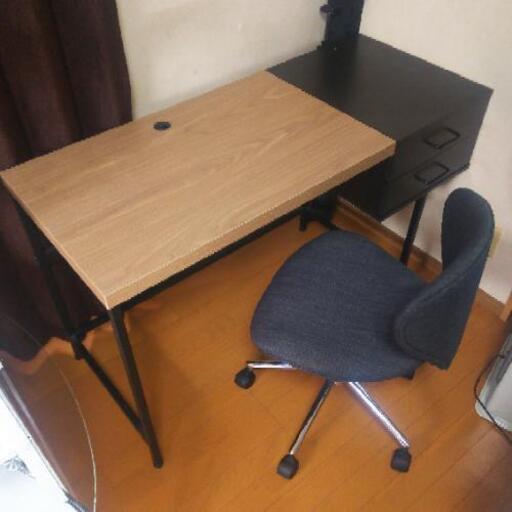 机 椅子セット