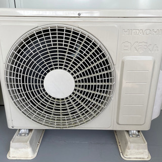 茨城安心施工！万が一の本体保証【優良中古品】日立　エアコン　白くまくん　6畳用　※基本施工費込み