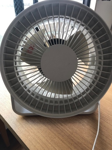 無印良品　サーキュレーター　ホワイト　白　扇風機