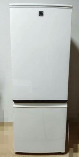 【販売中】SHARP　冷凍冷蔵庫　SJ-17E8-KB　2011年製　167L　2ドア　シャープ　エコライフ