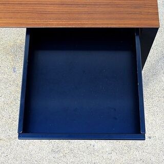 山口)下松市より カッシーナ・イクスシー AIR FRAME エアーフレーム テーブル 120cm 引き出し付き BIHD03H