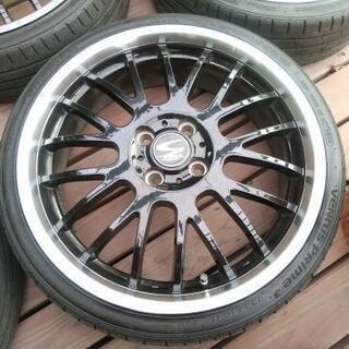 残り2日 １７インチ アルミホイール ラジアルチューブレスタイヤセット