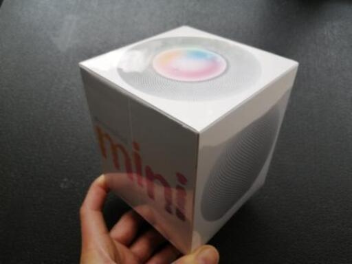 新品未開封20210331購入　Apple HomePod mini　ホームポッド ミニ ホワイト MY5H2J/A　スマートスピーカー　アップル