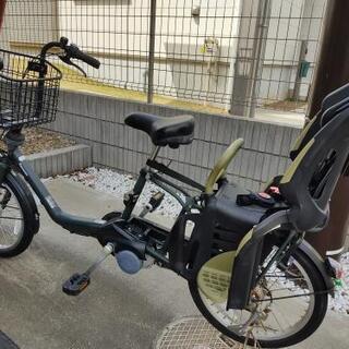 パナソニック電動アシスト自転車(ギュットミニDX モスグリーン)