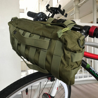 【ネット決済】サイクルバッグ　ミリタリー
