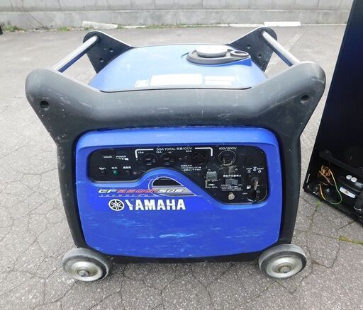 動作良好!! YAMAHA ヤマハ 5.5kVA 防音型 インバータ発電機 EF5500iSDE 鍵1本付き