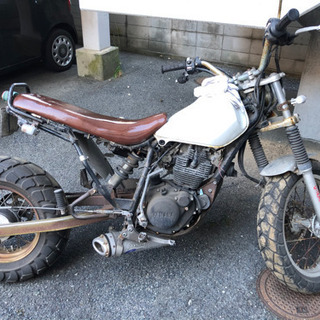 決まりました！☆最終値下げ　ヤマハ　tw225 ジャンク レストア用　バイク　tw200 書類あり 決まりました！☆最終値下げ ヤマハ tw225 ジャンク レストア用 バイク