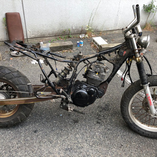 決まりました！☆最終値下げ　ヤマハ　tw225 ジャンク レストア用　バイク　tw200 書類あり 決まりました！☆最終値下げ ヤマハ tw225 ジャンク レストア用 バイク