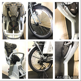 関東全域送料無料　保証付き　ブリヂストン ビッケポーラー　20インチ 3人乗り 16ah  最新型　電動自転車　電動アシスト