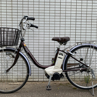 ブリジストン　前後タイヤ新品　新基準　電動アシスト自転車 ブリジストン assista ブラウン 新基準 電動アシスト自転車