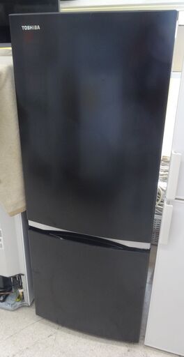 TOSHIBA/東芝 2ドア冷蔵庫 2020年製 153L GR-R15BS(K)【ユーズドユーズ名古屋天白店】 J683