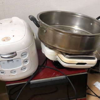 炊飯器、蒸し器