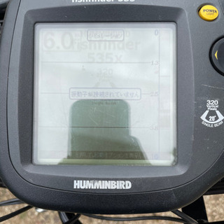 【ネット決済】魚群探知機HUMMINBIRD535