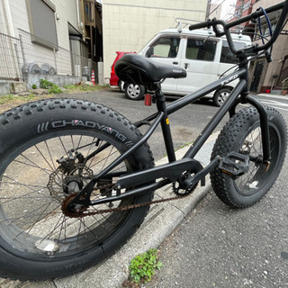  【0円】自転車　ファットタイヤバイク 20インチ 