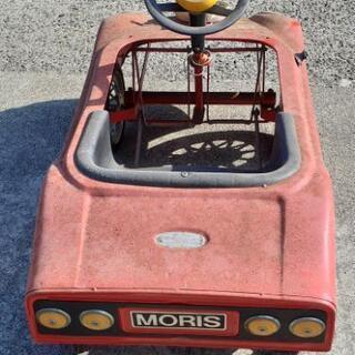 送料無料 MORIS INDI モーリスインディ ペダルカー ブリキ 昭和レトロ 