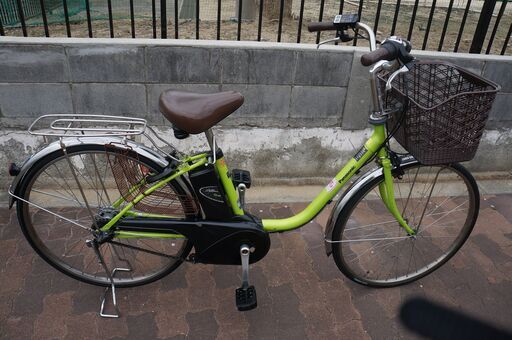 お買い得！パナソニックの電動アシスト自転車・vivi TX(リチューム電池）そこそこ奇麗！！ お買い得！パナソニックの電動アシスト自転車・vivi TX(リチューム電池