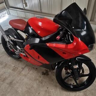 rs50 アプリリア ボアアップ 京浜キャブ 社外チャンバー カスタム  