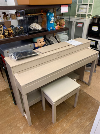 2015年製 極美品！YAMAHA ヤマハ Clavinova クラビノーバ 88鍵 電子ピアノ CLP-535WA ホワイトアッシュ調仕上げ