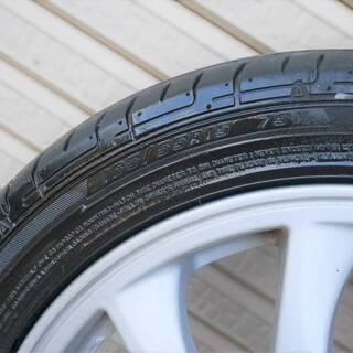 ★165/55ｒ15★ダイハツ純正ホイール★２０１６年　バリ溝　バリ山　　ムーヴ　タント