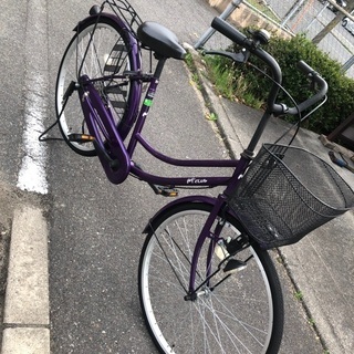 【ネット決済】通学用自転車26インチ