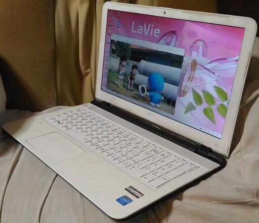 けっこうきれい】ブルートゥース搭載 NEC 薄型ノートパソコン