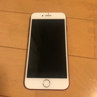 iPhone 7 red 128 GB  美品です。