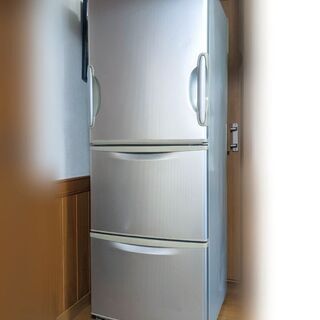 横浜発 冷蔵庫 3ドア どっちでもドア 345L 大型