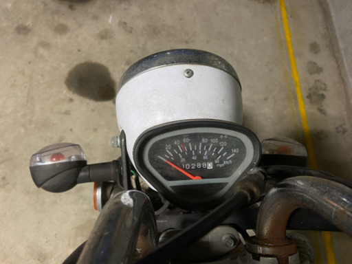 程度良いです。中華ダックス125cc走行距離288キロ!タイヤもまだヒゲが残っ