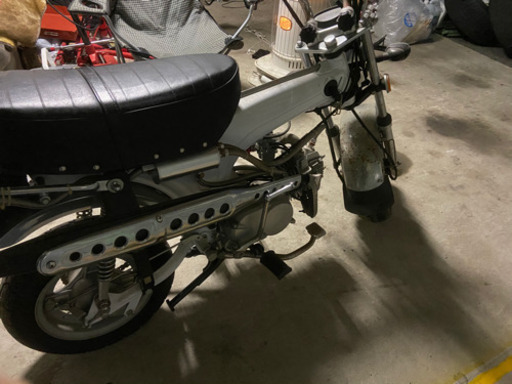 程度良いです。中華ダックス125cc走行距離288キロ!タイヤもまだヒゲが残っ