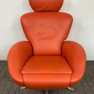 【過去最高！No.1！】カッシーナ Cassina 一人掛けソファ K10 DODO ドドシェーズロング オレンジ イタリア家具 最高級