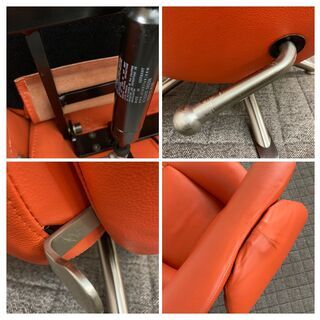 【過去最高！No.1！】カッシーナ Cassina 一人掛けソファ K10 DODO ドドシェーズロング オレンジ イタリア家具 最高級