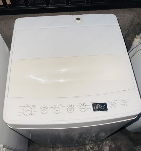 ■都内近郊無料で配送、設置します■2018年製　 Amadana 洗濯機　AT-WM55B 5.5kg■AM01