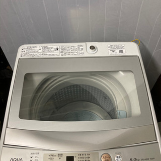 AQUA 全自動洗濯機 5kg 2019年製