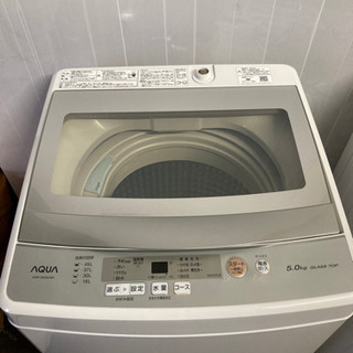 AQUA 全自動洗濯機 5kg 2020年製