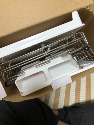 ニトリ水切りラック2段 お安くどうぞ 中庄の家庭用品 キッチン雑貨 の中古あげます 譲ります ジモティーで不用品の処分